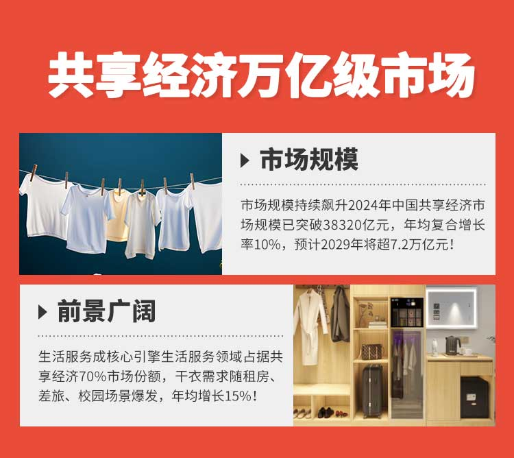 酒店“共享烘干機”，水御嘉共享智能烘干衣柜